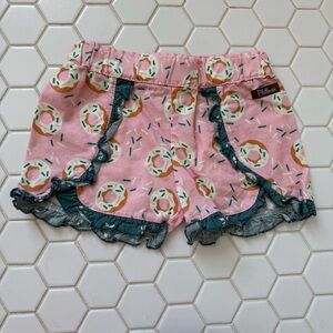Donut day woven shorties Matilda Jane platinum